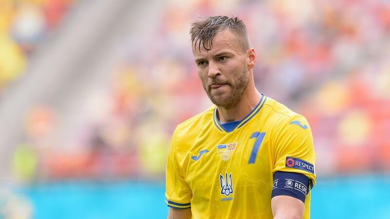 Cầu thủ nổi tiếng Ukraina: Andriy Yarmolenko