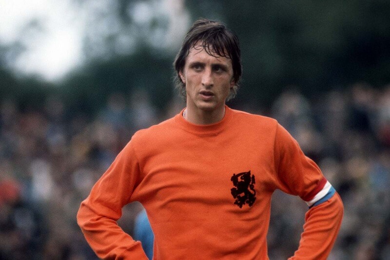 Huyền thoại bóng đá Johan Cruyff ( đội tuyển Hà Lan)