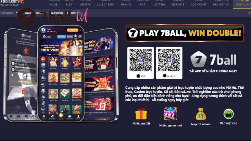 Các bước tải app 7Ball cho hệ điều hành IOS